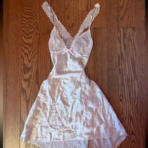 NWT 100% silk Intimissimi lace slip dress